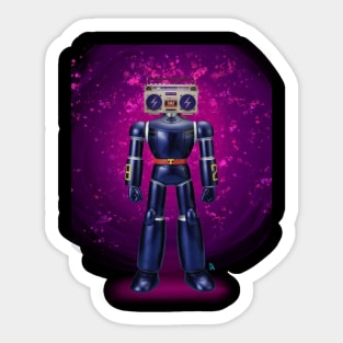 Super Boom bots! Sticker